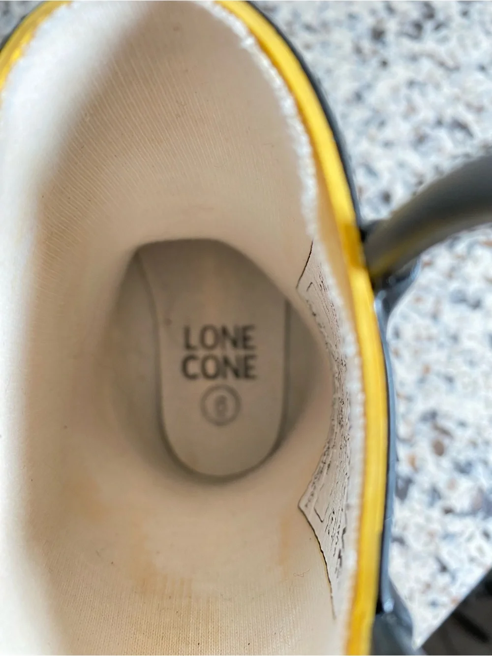 LONE CONE Toddler Boy Rain Boots Rubber Construction Vehicles Yellow 6